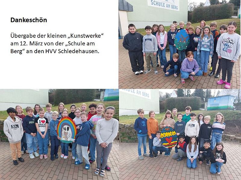 Bilder Ostereierübergabe