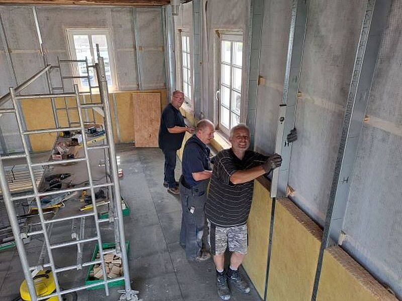 13.07.22 Innenausbau läuft